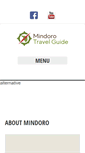 Mobile Screenshot of mindorotravelguide.com